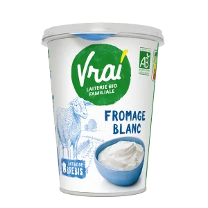 Fromage Blanc au lait de brebis Bio Vrai